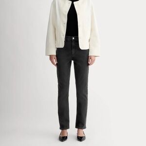 Everlane The Cheeky Straight Jeans Black Size 35